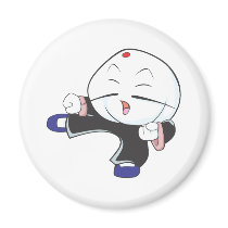 Cute Siopao KungFu Martial Arts Cartoon Shirt