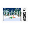 cute skaters postage