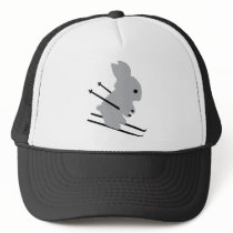 cute ski bunny  snow skiing hats