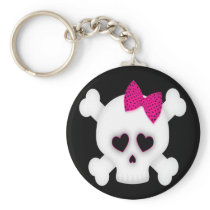 Cute Skull Key Chain