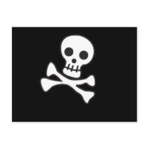 Cute Skull Postcard