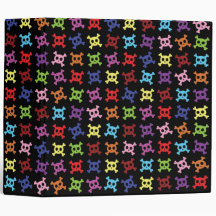 Cute Skull School 2" binder