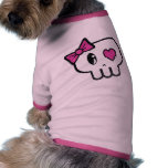 Cute Skull Trendy - Dog T-shirt pet clothing