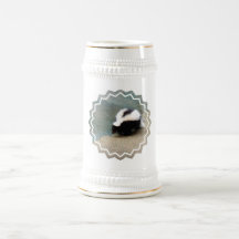 Cute Skunk Beer Stein Mugs