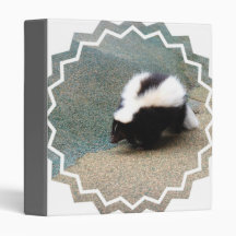 Cute Skunk Binder