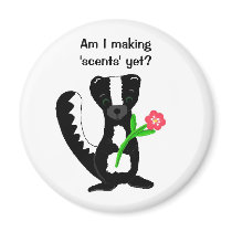 Cute Skunk With Saying