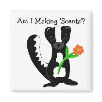 Cute Skunk with Saying