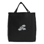 Cute Sleepy Dragon in the Clouds Bags