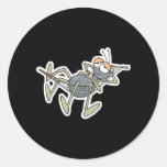 cute sleepy little spider sticker