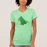 cute sleepy parakeet tee shirts