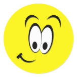 CUTE SMILEY FACE stickers