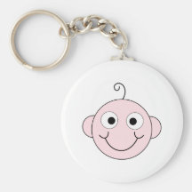 Cute Smiling Baby. Keychains