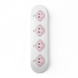 Cute Smiling Baby. Vector illustration. Custom skateboards