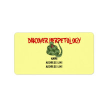 Cute Snake Lover Rattlesnake Herpetology Labels