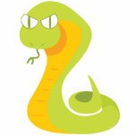 Cute Snake Acrylic Cut Outs
