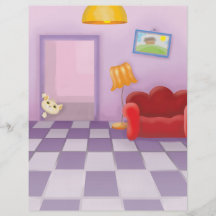 cute sneaky lil kitty cat personalized flyer