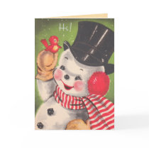 Cute Snowman Card