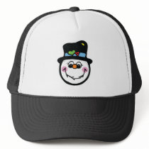 cute snowman face hats