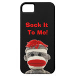 CUTE Sock Monkey  I Phone 5 COVER iPhone 5 Cases