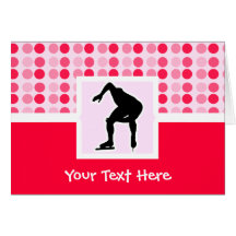 Cute Speed Skater Cards