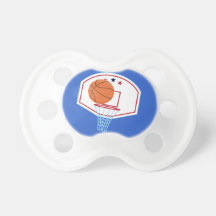 Cute Sports Basketball Pacifier