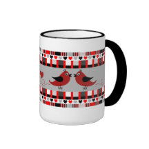 Cute Spring / Love Birds mug