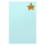 Cute starfish stationery