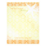 Cute Starfish Wedding Planner Business Letterheads