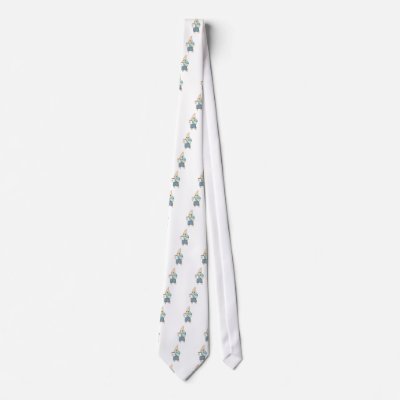 Cute Starfish Writing on Notepad Necktie by graphicdesigner