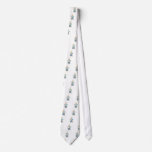 Cute Starfish Writing on Notepad ties