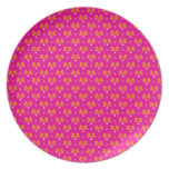 Cute Stars and Flowers plates