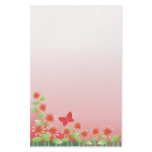 Cute stationery : Daisy & butterfly
