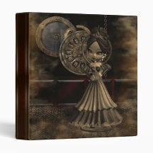 Cute Steampunk Binder, With Moonies Cutie Pie