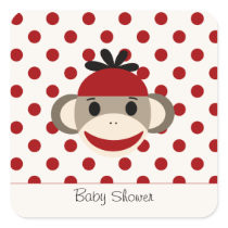 Cute Stickers By The Sock Monkey Shoppe
