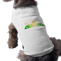 Cute sun kawaii cartoon doggie t shirt