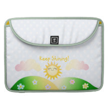 Cute sun kawaii cartoon sleeve for MacBooks