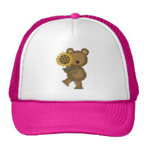 Cute Sunflower Teddy Bear Hats