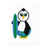Cute Sunny Surfer Penguin