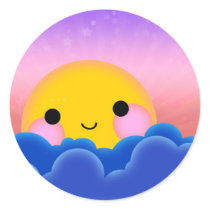 Cute Sunrise Sunset Stickers