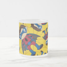 Cute Superhero Boy Pattern Mugs