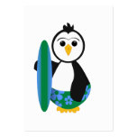 Cute Surfer Penguin