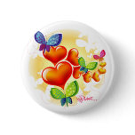 Cute Sweet Colorfull Summer Love Friendship Button