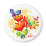 Cute Sweet Colorfull Summer Love Friendship Refrigerator Magnet