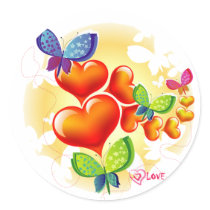 Cute Sweet Colorfull Summer Love Friendship Stickers