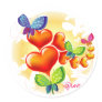 Cute Sweet Colorfull Summer Love Friendship Stickers