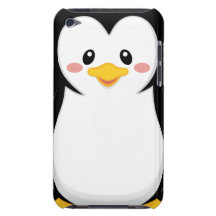 cute sweet little penguin cartoon iPod touch covers