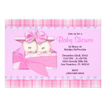 CUTE Sweet PINK Baby Shower Invite