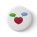 cute talking conversation heart pins