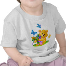 Cute teddy bear tshirt