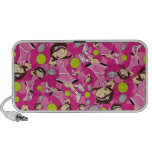 Cute Tennis Girl Speakers